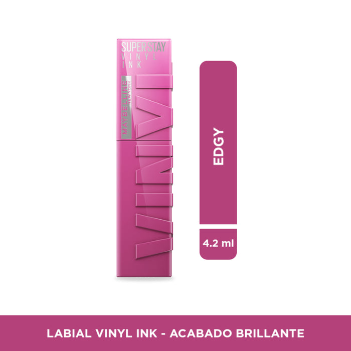 Labial Maybelline Super Stay Vinyl Ink 165 Edgy