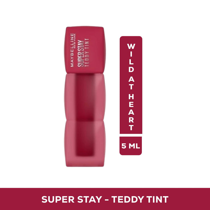 Labial Maybelline Teddy Tint Nro. 50 Wild At Heart