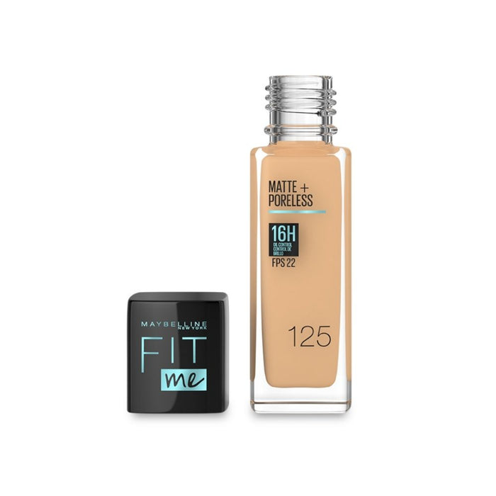 Base Maybelline Maquillaje Fit Me 125 Nude Beige X 30Ml