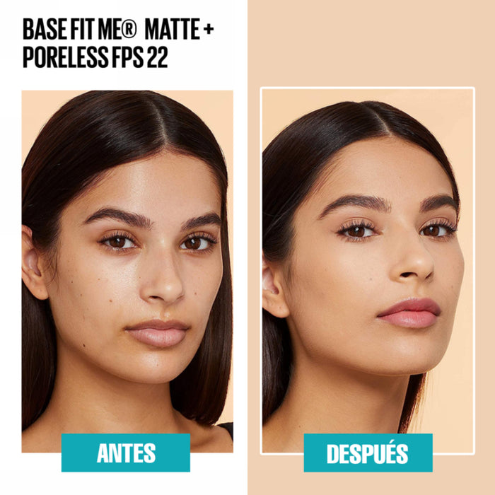 Base De Maybelline Fit Me 230 Natural Buff Matte + Poreless X 30Ml