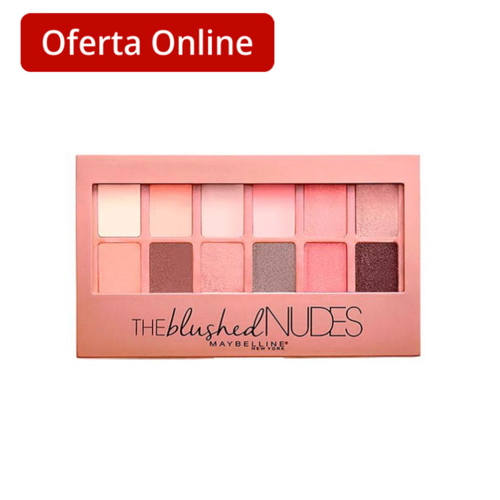 Paleta De Sombras Maybelline The Blushed Nudes