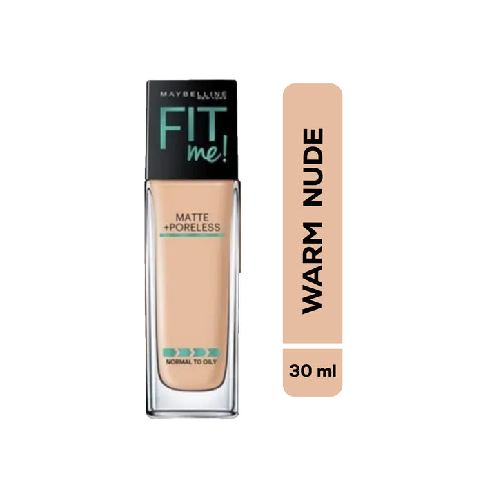 Base De Maquillaje Maybelline Fit Me Warm Nude 128 X 30Ml