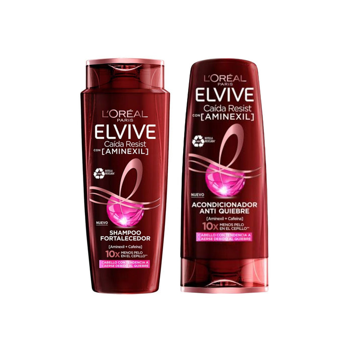 Pack Shampoo + Acondicionador Elvive Caida Resist 370Ml