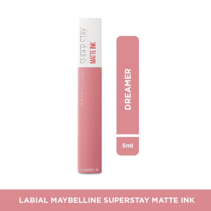 Labial Maybelline Super Stay Matte Ink 10 Dreamer