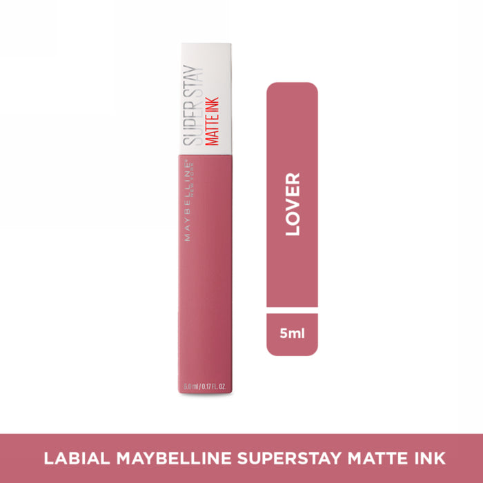 Labial Maybelline Super Stay Matte Ink 15 Lover