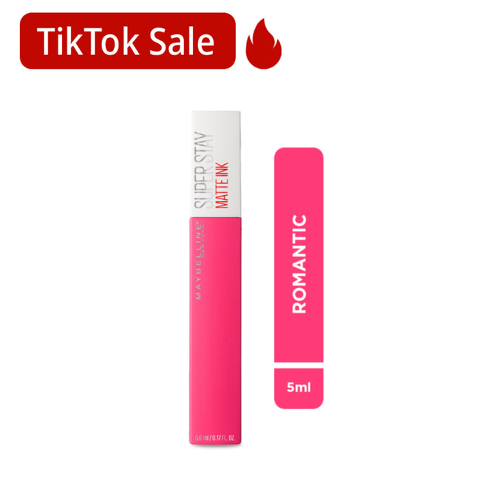 Labial Maybelline Super Stay Matte Ink Nro.30 Romantic