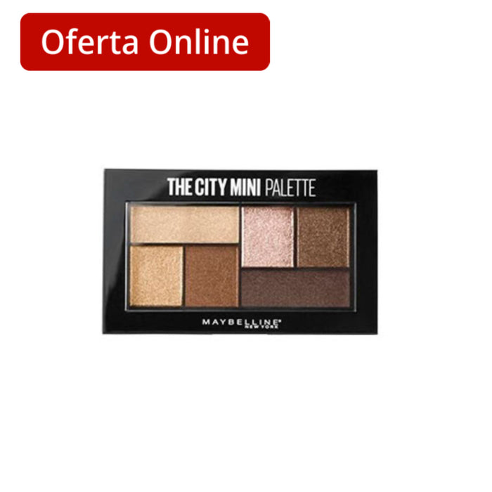 Maybelline Paleta De Somaybellinera The City Mini Rooftop Bronzes