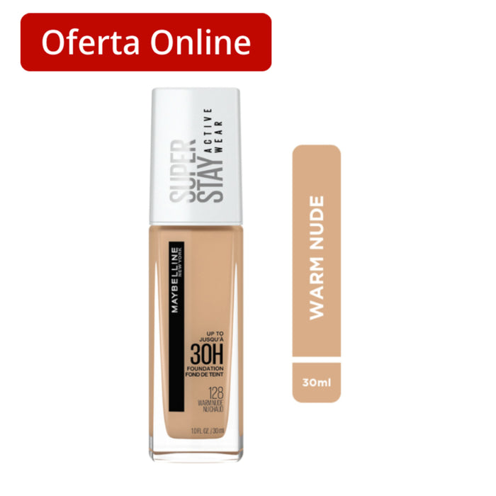 Base De Maquillaje Maybelline Superstay Full Coverage Nro.128 Warm N X 30Ml