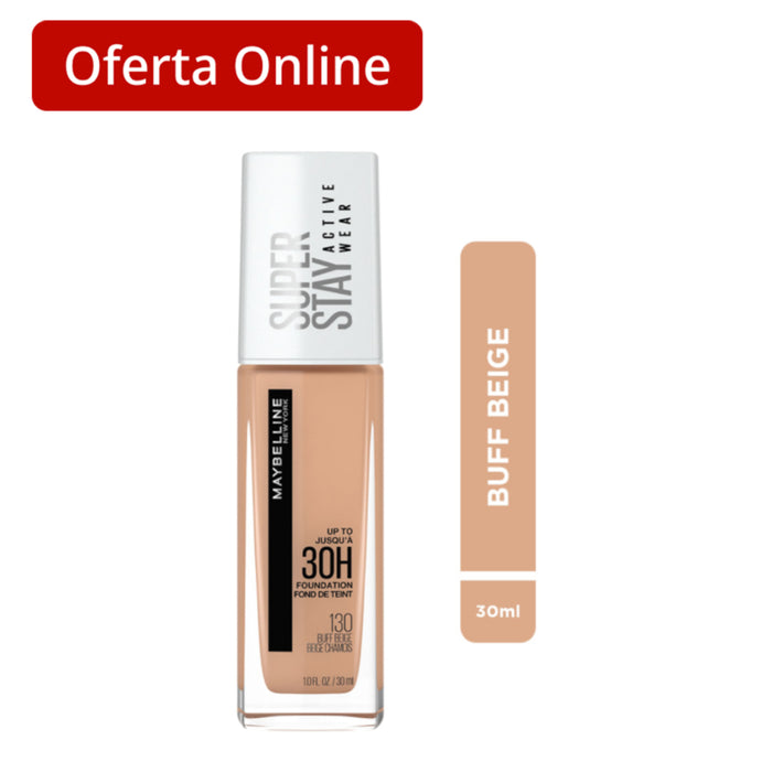 Base De Maquillaje Maybelline Superstay Full Coverage Nro.130 Buff B X 30Ml