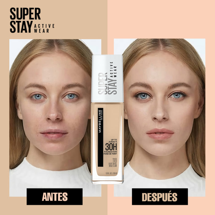 Base Maybelline Superstay Full Coverage 310 Sun Beige X 30Ml