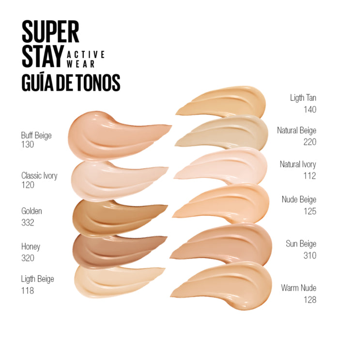 Base De Maybelline Superstay Full Coverage 312 Golden X 30Ml