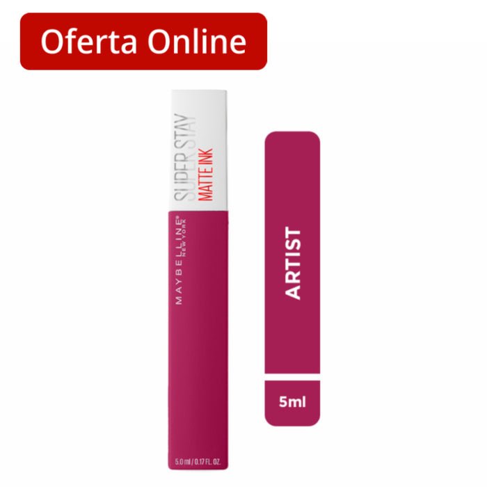Labial Maybelline Super Stay Matte Ink 120 Artist