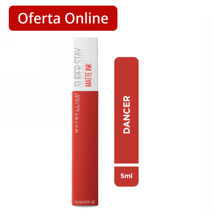 Labial Maybelline Super Stay Matte Ink 118 Dancer