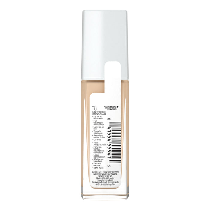 Base Maybelline Superstay Full Coverage 118 Light Beige X 30Ml