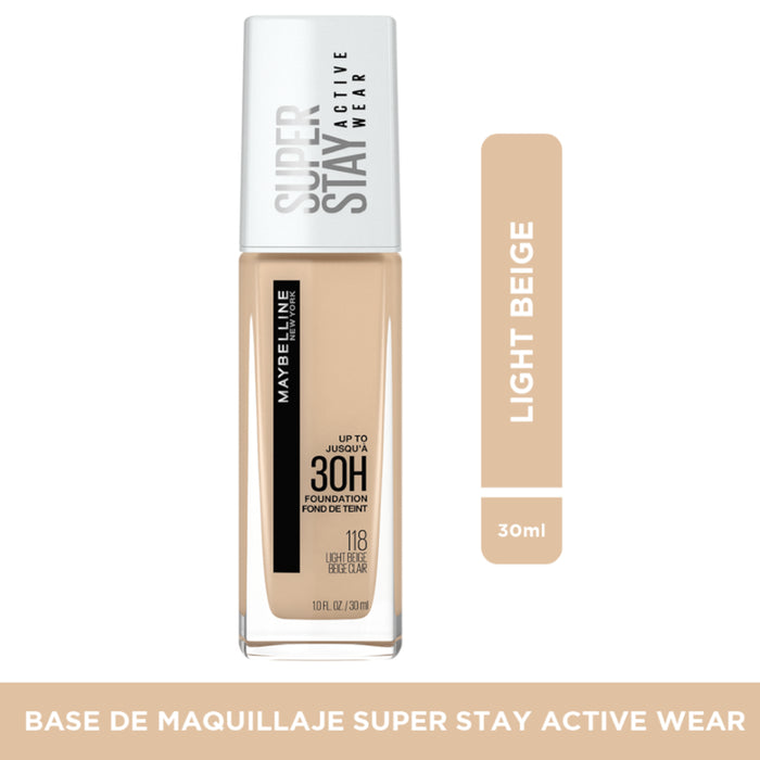 Base Maybelline Superstay Full Coverage 118 Light Beige X 30Ml