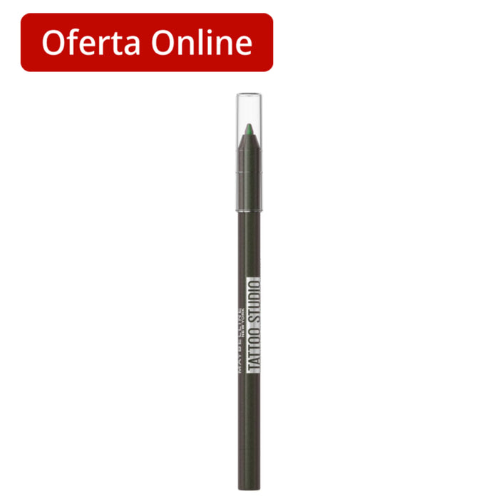 Maybelline Tatto Studio Gel Delineador 900 Deep Onyx