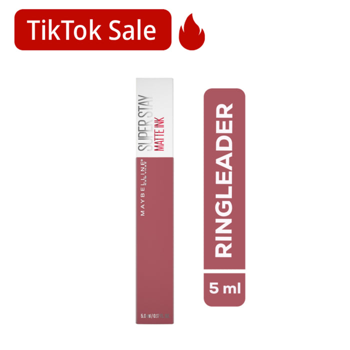 Labial Maybelline Super Stay Matte Ink Pink Edit Ringleader