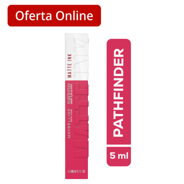 Labial Maybelline Super Stay Matte Ink Pink Edit Pathfinder