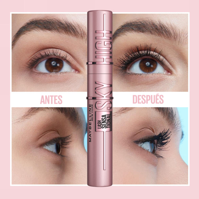 Mascara De Pestañas Maybelline The Sky High Mascara 801 Very Black X 7.2Ml