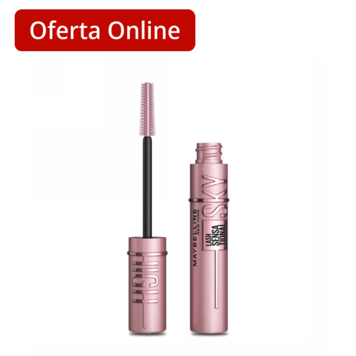 Mascara De Pestañas Maybelline The Sky High Mascara 801 Very Black X 7.2Ml