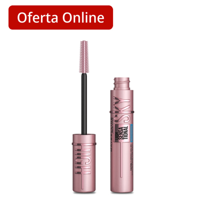 Mascara De Pestañas Maybelline The Sky High 802 Very Black X 6Ml