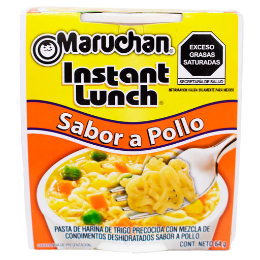 Sopa Maruchan Vaso Sabor A Pollo X 64G
