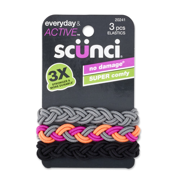 Scunci 3-Pk Strand Elastics 2024103A048