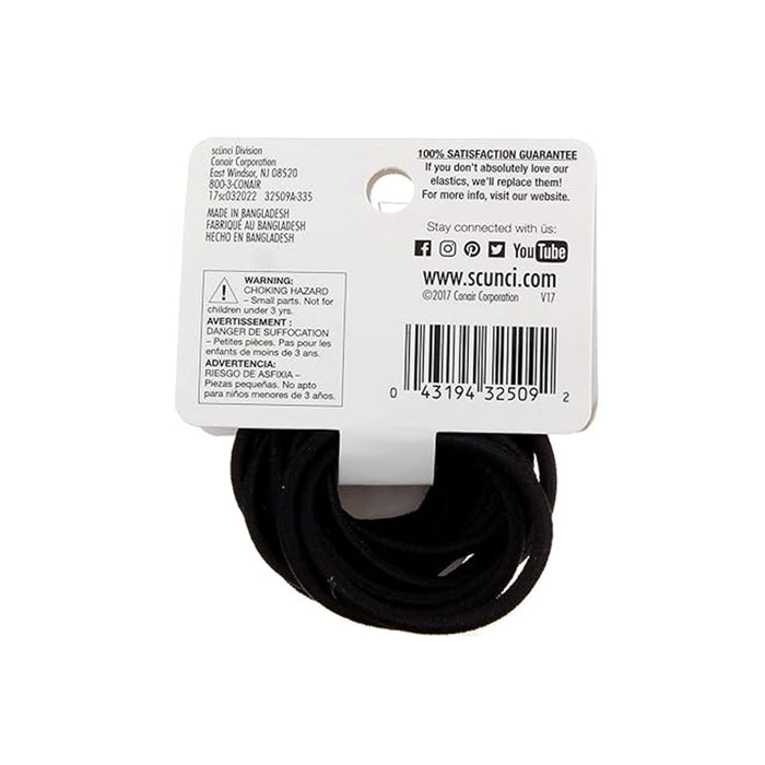 Moña Elástica Para Cabello Scunci Hair X 15 Piezas