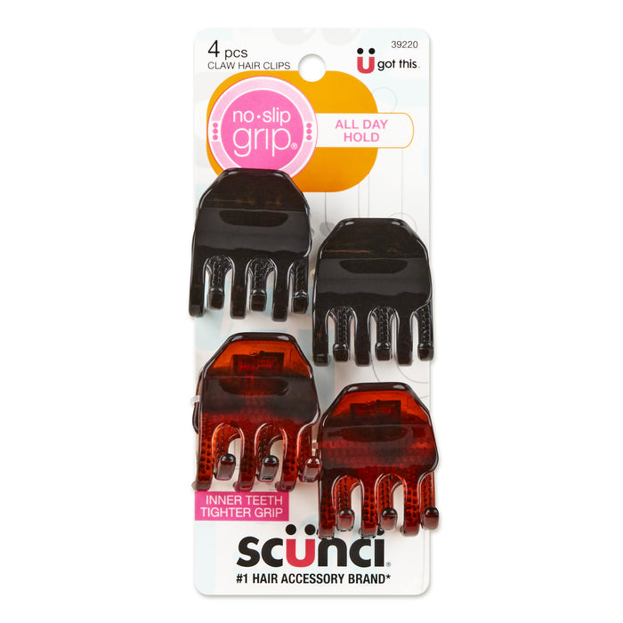 Scunci Set 4 Piezas Pinzas Pequenas Para El Pelo