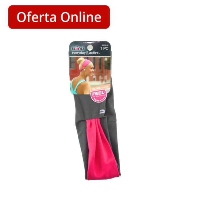 Vincha Elástica Scunci Luxe