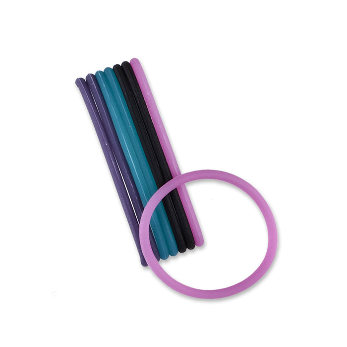 Agarra Pelo Scunci Gel Ponytailers Antideslizante X 8 Piezas