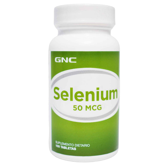 Selenium 50Mcg Suplemento Selenio X 100 Tabletas