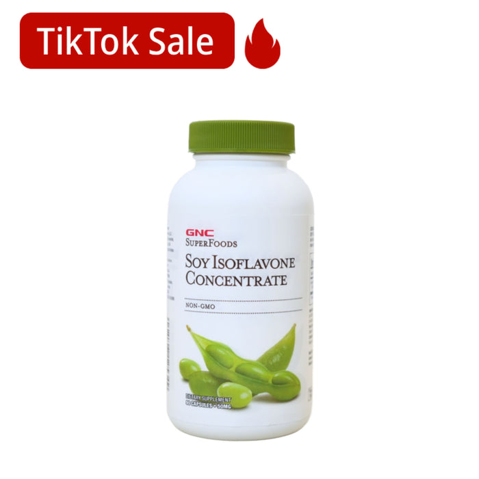 Suplemento Gnc Soy Isoflavone A Base De Soya X 90 Cápsulas