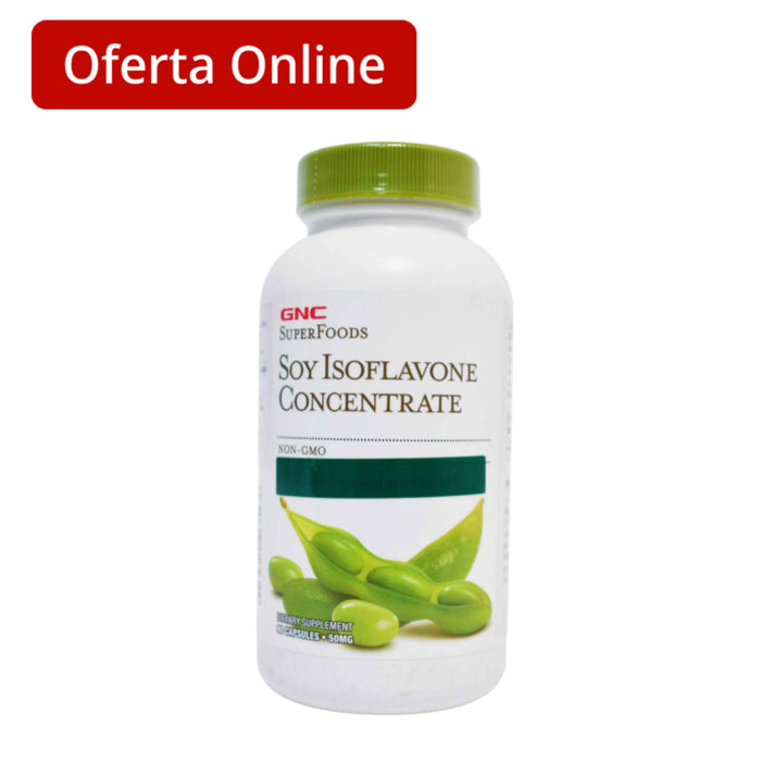 Soy Isoflavone Concentrate Suplemento A Base De Soya X 90 Capsulas