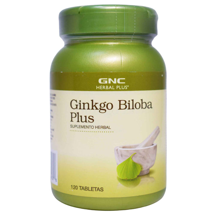 Ginkgo Biloba Plus Suplemento X 120 Tabletas