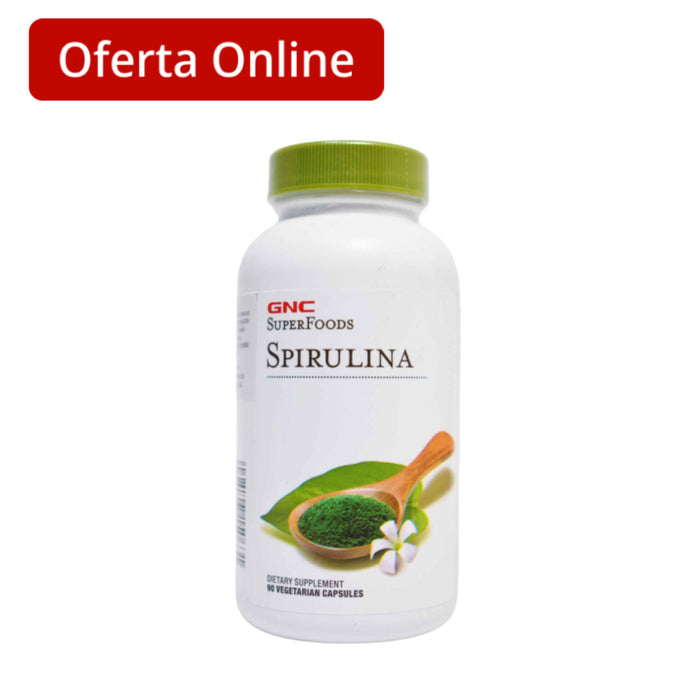 Spirulina 500Mg Suplemento Espirulina X 90 Capsulas