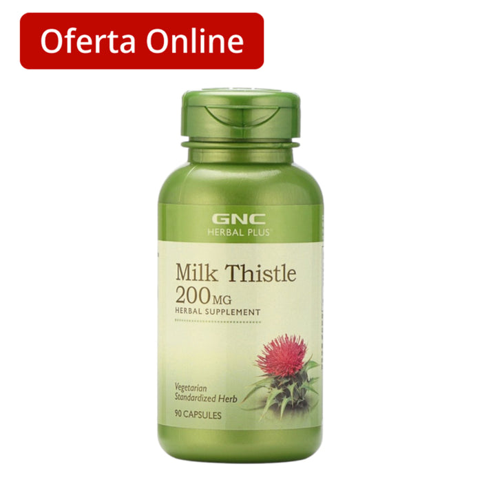 Suplemento Milk Thistle Silimarina 200Mg X 90 Cápsulas