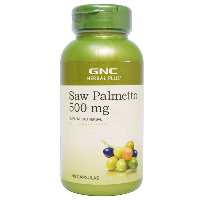 Saw Palmetto 500Mg Suplemento X 90 Capsulas