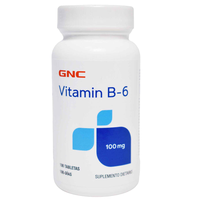 Vitamin B6 100Mg Suplemento Vitamina B6 X 100 Capsulas
