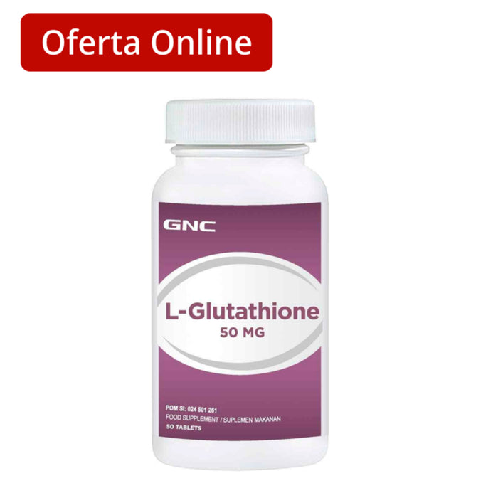 L-Glutathione 50Mg Suplemento Glutation X 50 Tabletas