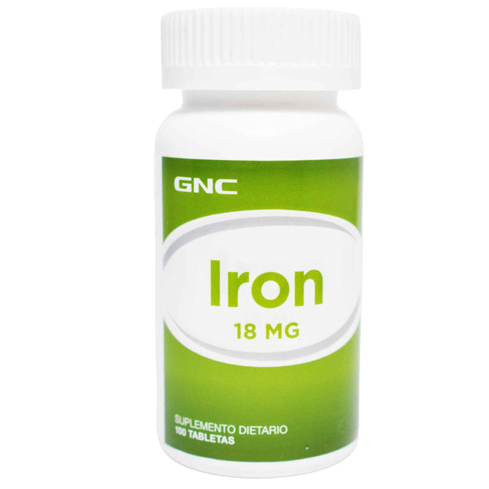 Iron 18 Hierro Suplemento X 100 Tabletas— Farmacorp