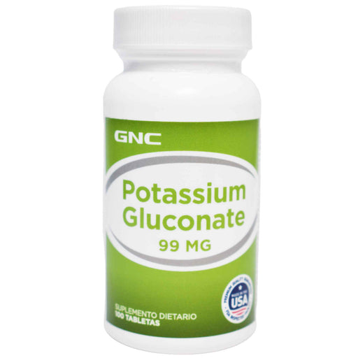 Potassium Gluconate 99Mg Suplemento Potasio Gluconato X 100 Ta...