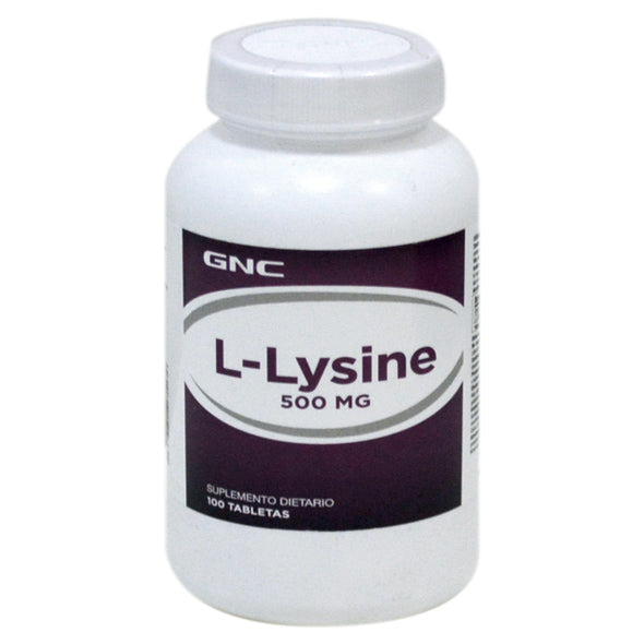 L-Lysine 500Mg Suplemento L Lisina X 100 Tabletas