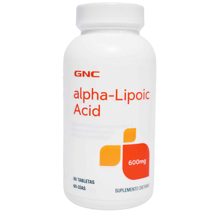 Acido Alpha Lipoico 600Mg X 60 Tabletas