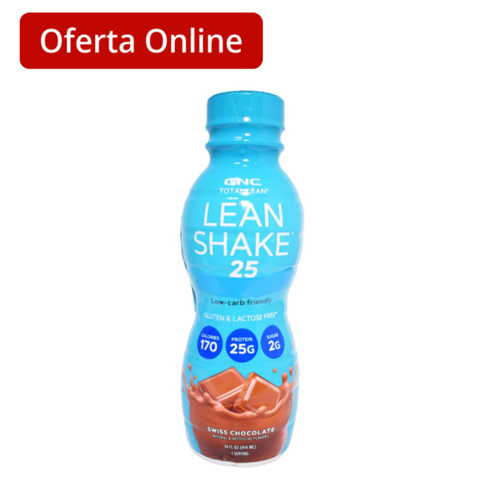 Lean Shake Protein 25 Swiss Chocolate Proteina X 414Ml