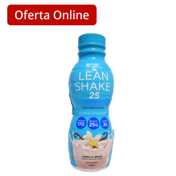 Lean Shake Protein 25 Vanilla Bean Proteina X 414Ml