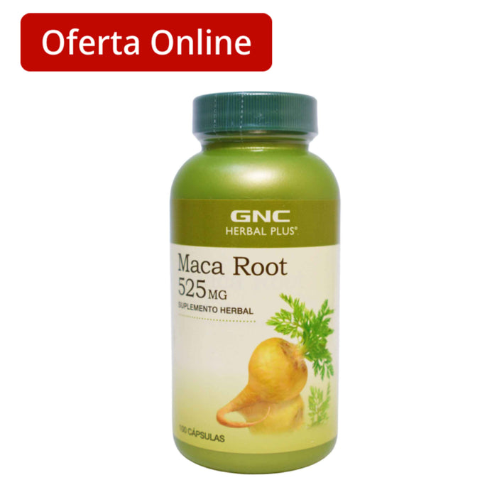 Maca Root 525Mg Suplemento Raiz De Maca X 100 Capsulas