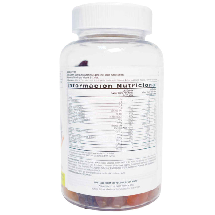 Kids Multivitamin Gummy X 120 Gom Gnc