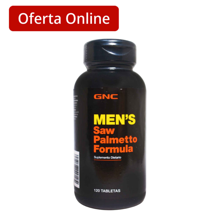 Mens Saw Palmetto Formula Suplemento X 120 Tabletas