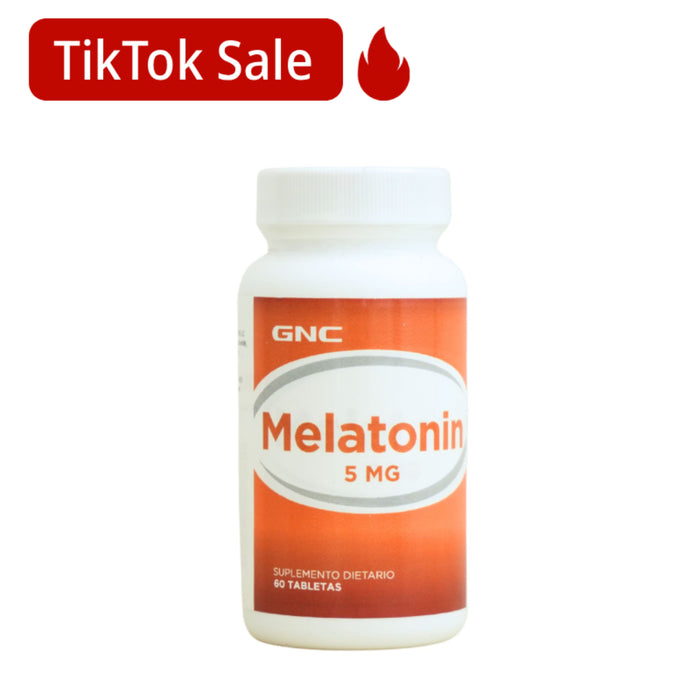 Suplemento Gnc Melatonin 5Mg X 60 Tabletas